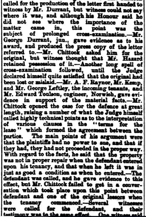 East Anglian Daily Times - 9th April 1892