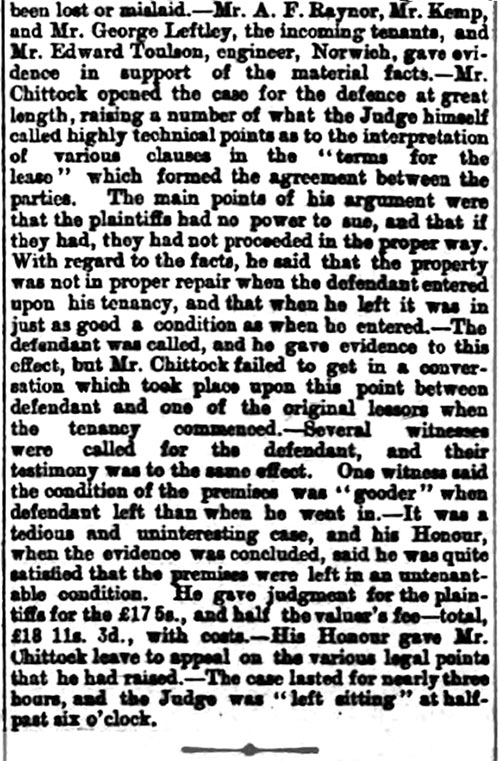 East Anglian Daily Times - 9th April 1892