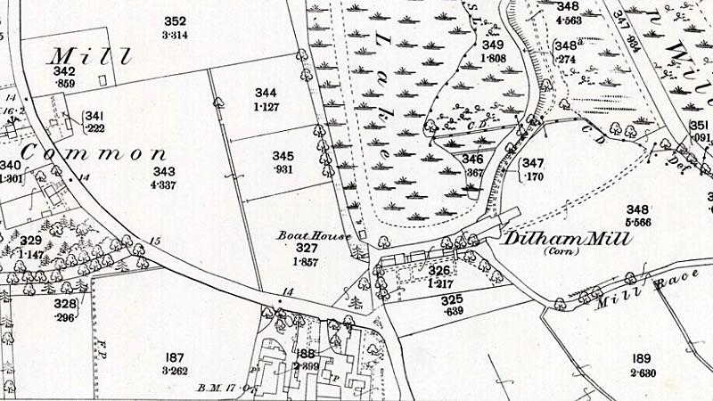 O. S. 25" Map 1885