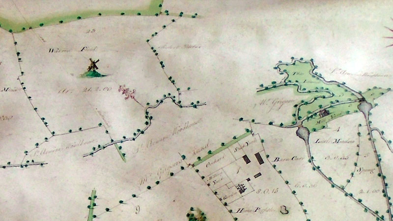 Thomas Warren's map 1776