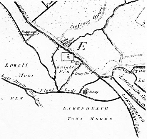 Faden's map 1797