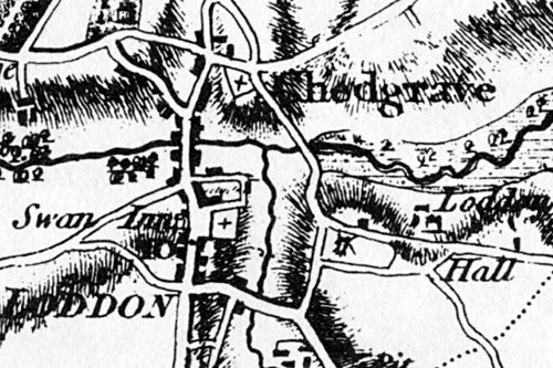 Faden's map 1797