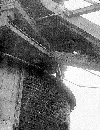 Underside of mill steps - c.1920