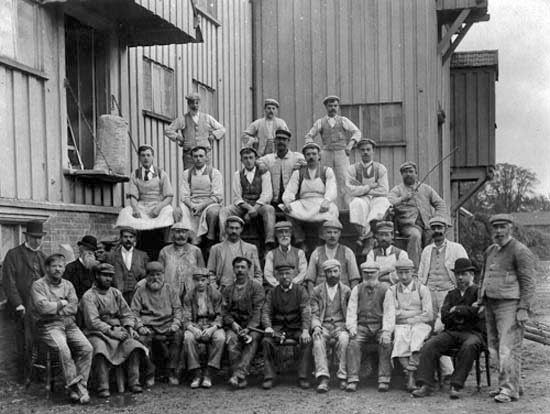 Workforce in 1910