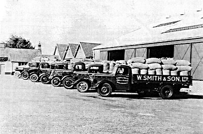 Mill delivery lorries c.1950