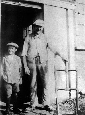 Fred Ward & son Bobbie - 1929