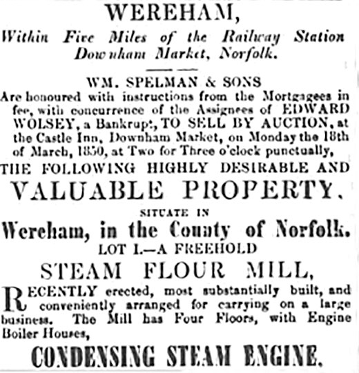 Bury & Norwich Post - 6th March 1850