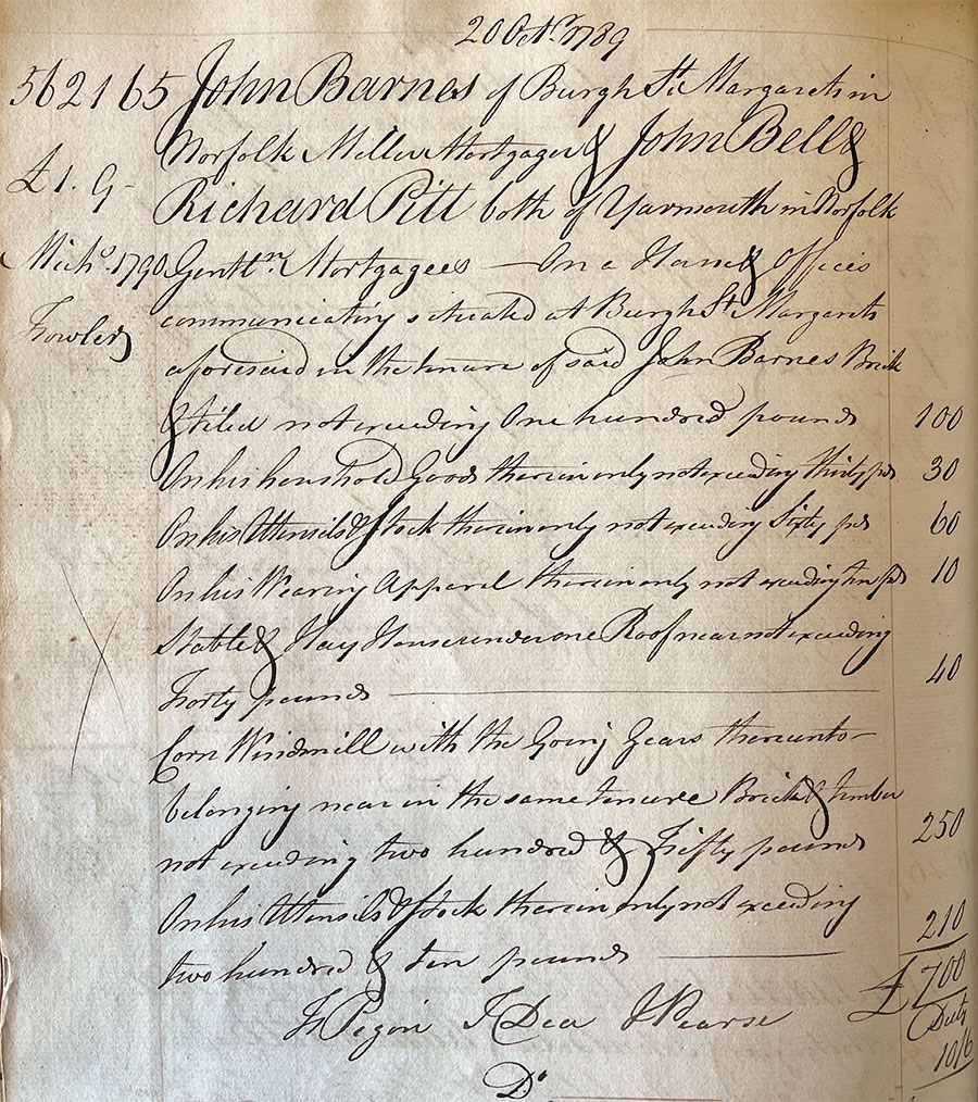 Insurance 1789