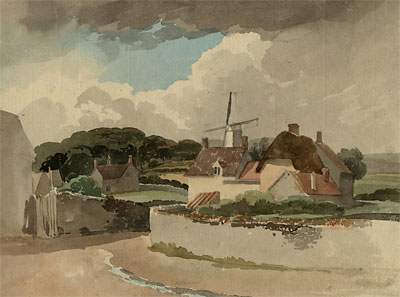 Watercolour by Robert Dixon c.1810