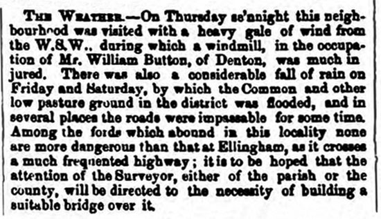 Norwich Mercury - 25th December 1869