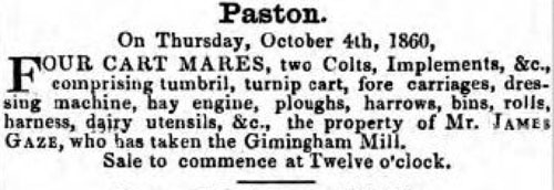Norfolk Chronicle - Saturday 22nd September 1860 