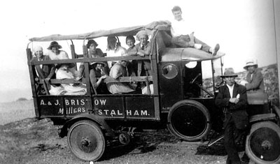 Alfred Bristow's lorry 1923 