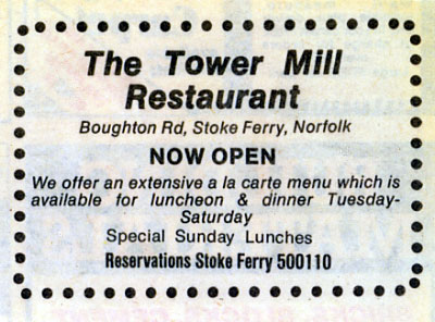Tower Mill Restaurant