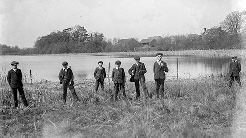 Antingham Lake 19th April 1914