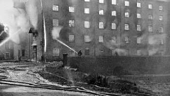 The mill on fire Monday 7th July 1924