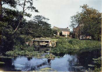 Bypass sluice derelict in the 1960s