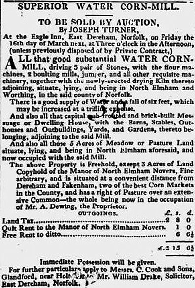 Norwich & Bury Post - 21st February 1827