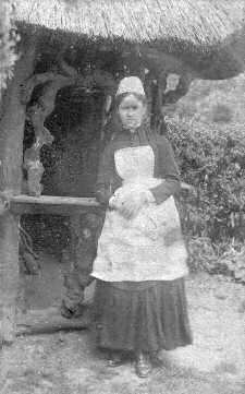Blanche Handcock aged 16 in 1888