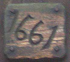 1661 plaque